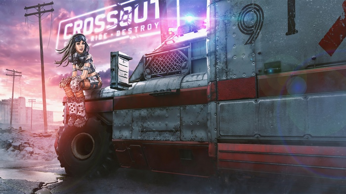 Crossout: Post-Apocalyptic Survivor and Armored Rig