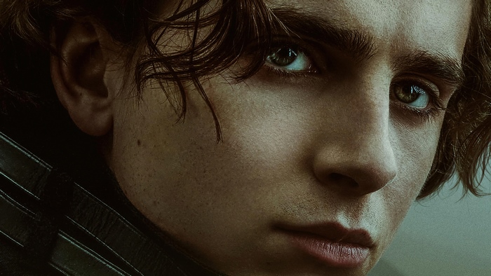 Timothée Chalamet as Paul Atreides close-up