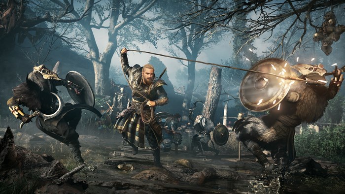 Eivor in Battle from Assassins Creed Valhalla 4K