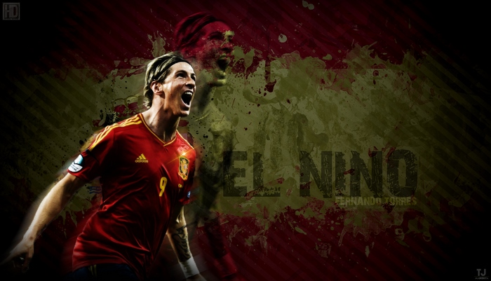 Fernando Torres El Niño Spain National Football Team