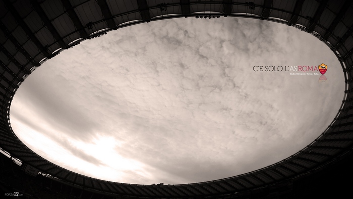 A.S. Roma Stadio Olimpico Sky View