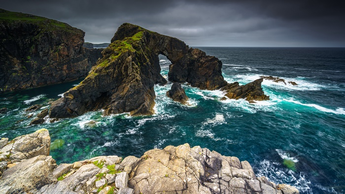 Majestic Rock Arch and Cliffs