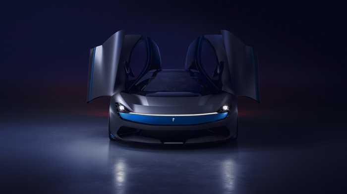 Pininfarina Battista Hypercar Open Doors 4K