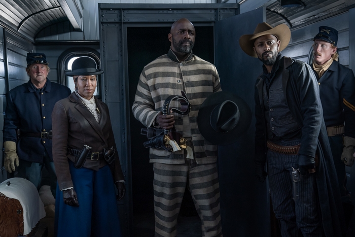 The Harder They Fall 4K: Idris Elba and cast