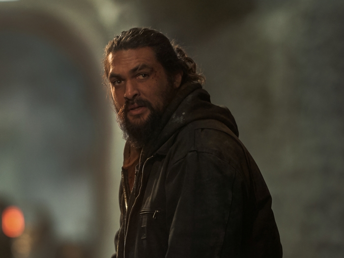 Jason Momoa looking intense in Sweet Girl
