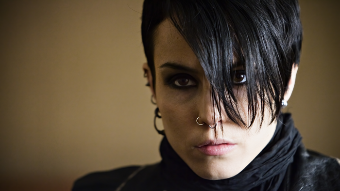 Noomi Rapace as Lisbeth Salander from The Girl With The Dragon Tattoo