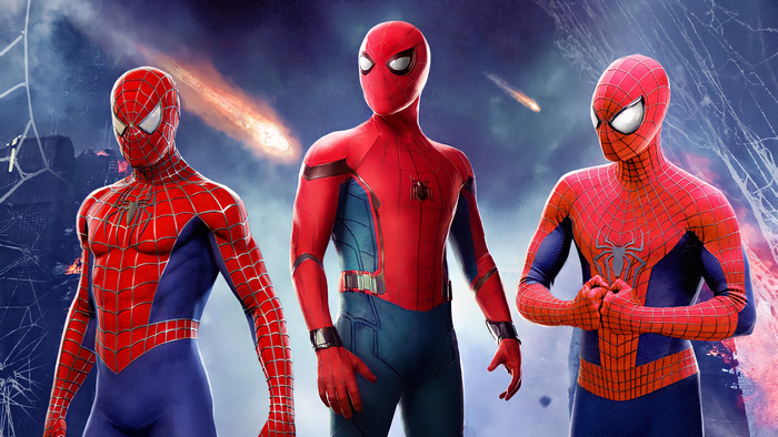 Spider-Man: No Way Home Three Spider-Men