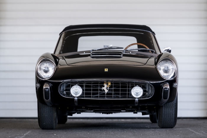 Black 1950 Ferrari 250 GT Cabriolet Grand Tourer