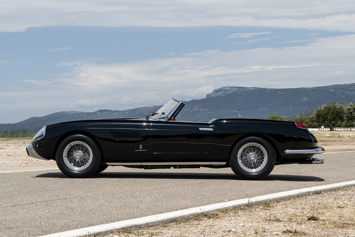 Black 1950 Ferrari 250 GT Cabriolet Grand Tourer