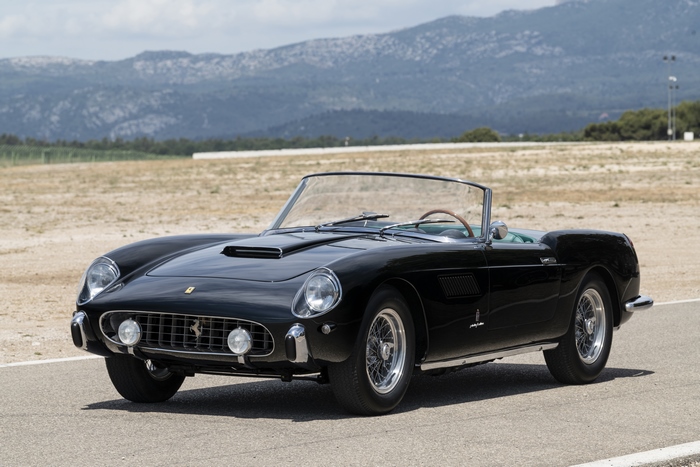 Black 1950 Ferrari 250 GT Cabriolet Grand Tourer