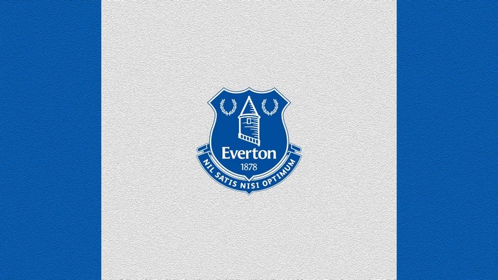 Everton FC Emblem Blue and White Stripes