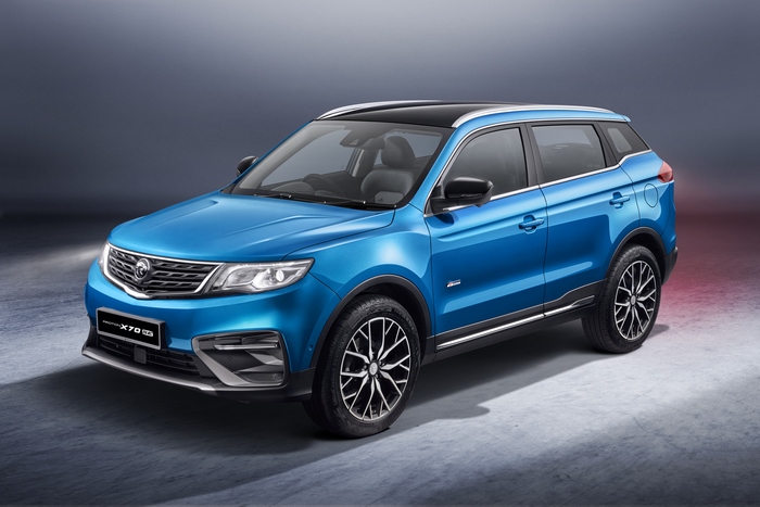 Blue 2021 Proton X70 Special Edition SUV