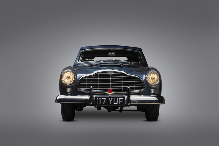 1954 Aston Martin DB2/4 Drophead Coupe front view