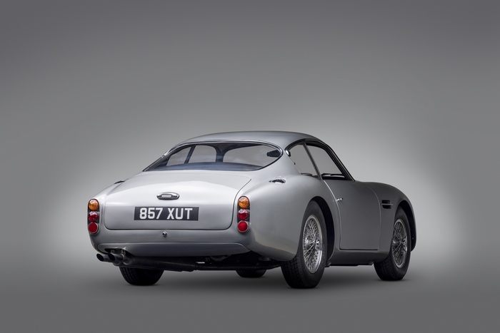 Grey 1962 Aston Martin DB4 GTZ Grand Tourer