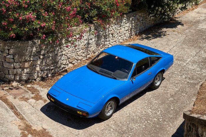 Stunning Blue Ferrari 365 GTC/4 Grand Tourer