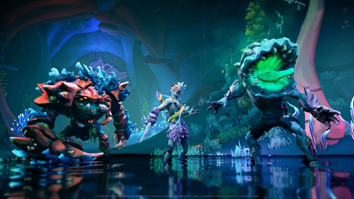 Sea of Thieves: A Pirate's Life Coral Creatures