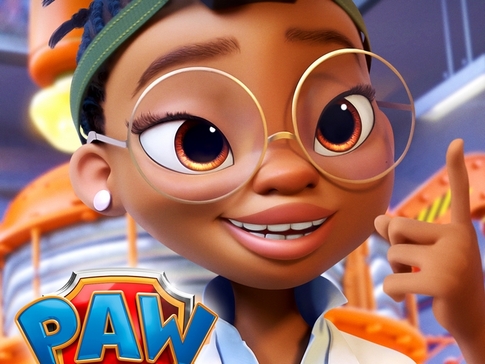 Paw Patrol: The Movie - Smiling girl with glasses