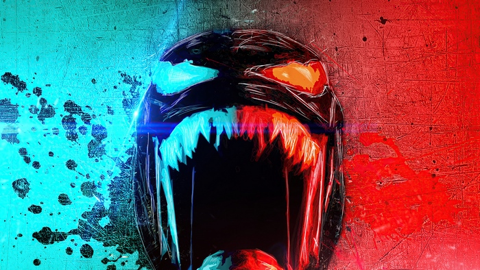 Venom and Carnage Intense Face-Off Art