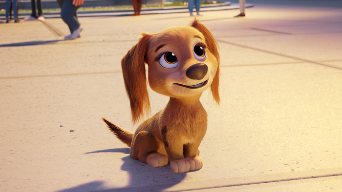 Paw Patrol: The Movie cute puppy sitting
