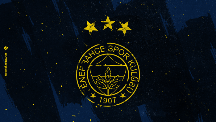 Fenerbahçe S.K. Emblem with Three Stars