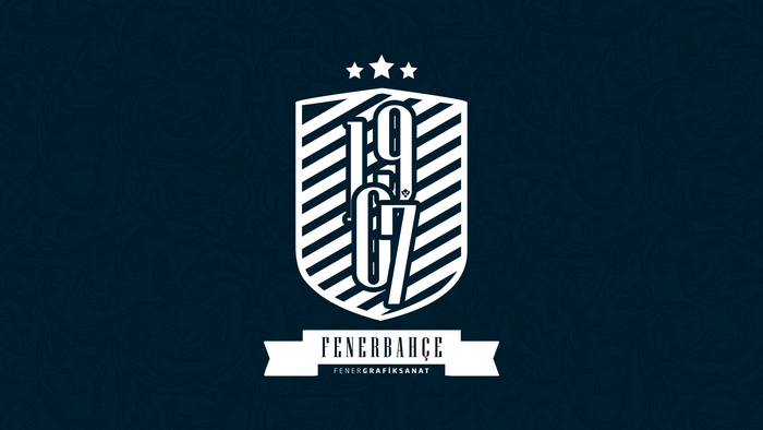 Fenerbahçe S.K. 1907 Emblem with Stars