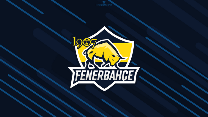 Fenerbahçe S.K. 1907 Bull Logo Emblem