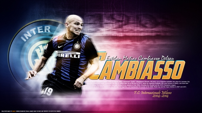 Esteban Cambiasso Inter Milan Football Player