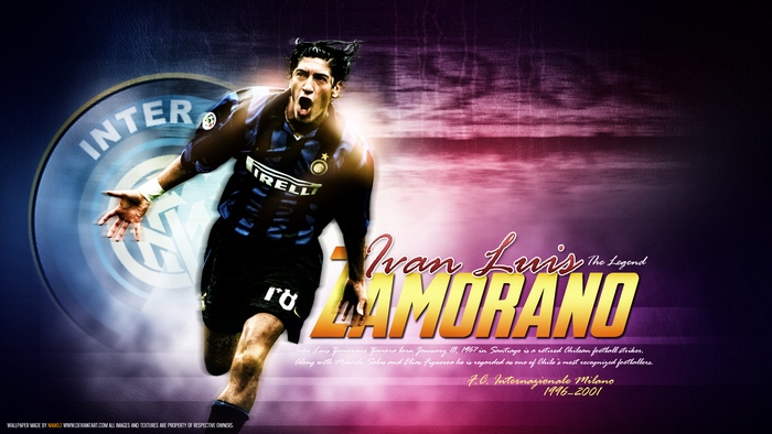 Iván Zamorano Inter Milan Football Legend