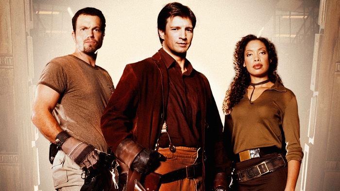 Firefly: Nathan Fillion, Adam Baldwin, Gina Torres