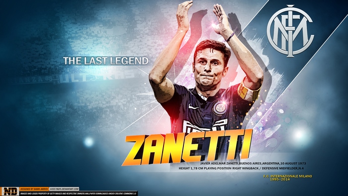 Javier Zanetti Inter Milan Last Legend Tribute