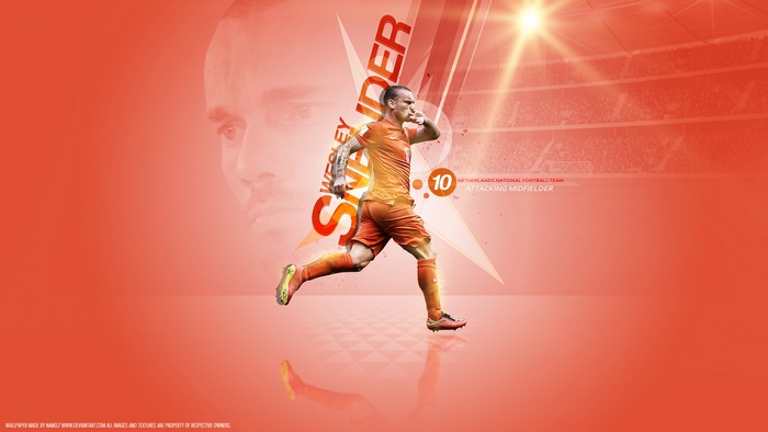 Wesley Sneijder #10 Netherlands National Football Team
