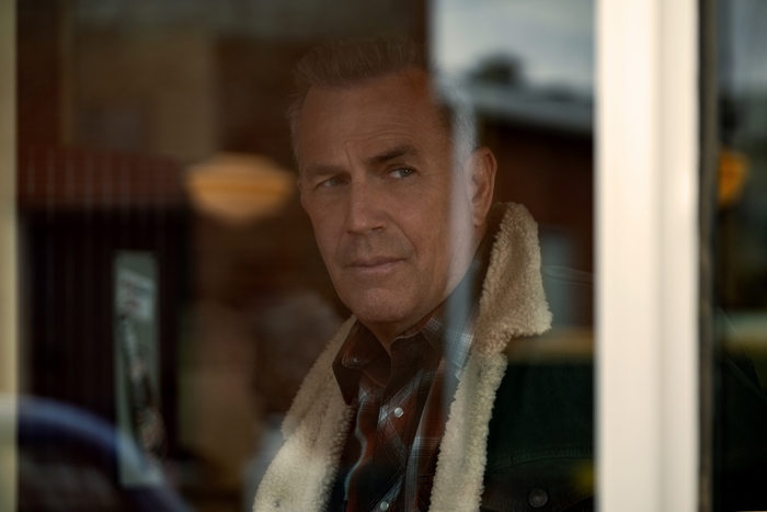 Kevin Costner in Let Him Go looking out window