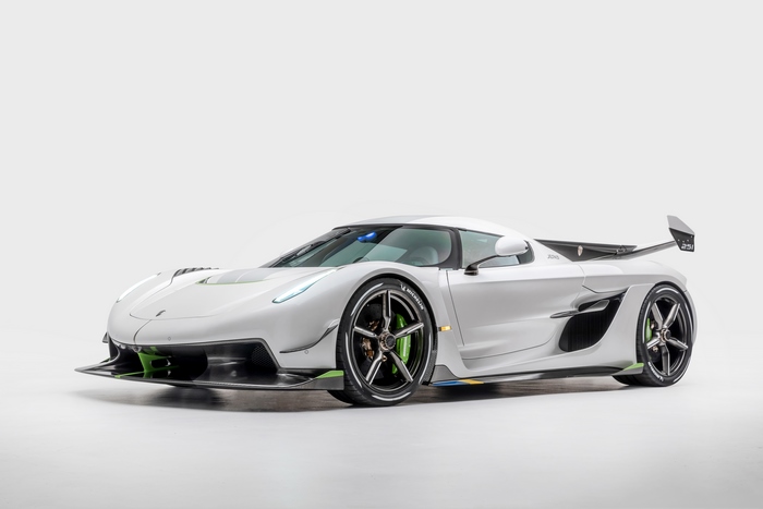 Koenigsegg Jesko Supercar in White