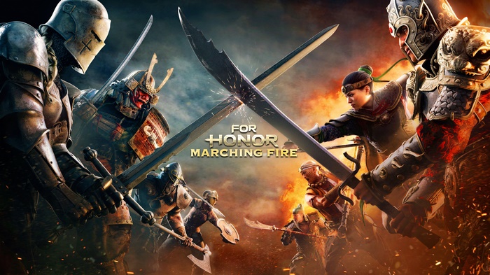 For Honor Marching Fire: Knights, Samurai, and Wu Lin Battle
