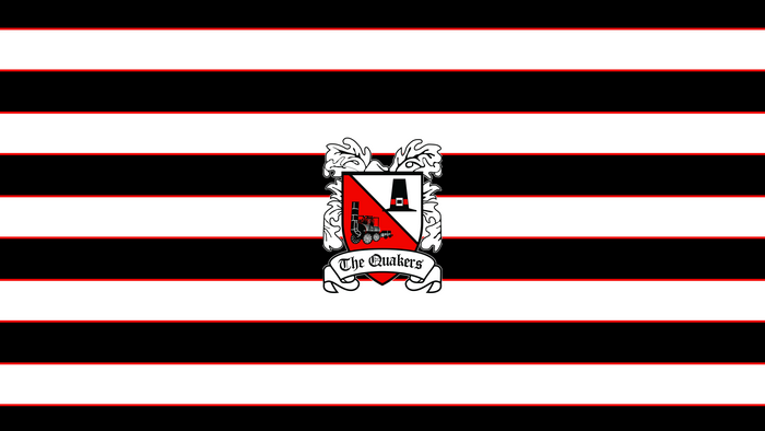 Darlington F.C. 'The Quakers' Football Club Emblem