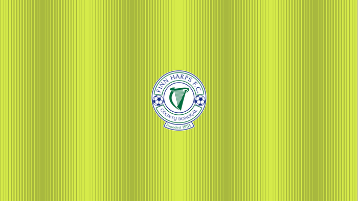 Finn Harps F.C. Logo Green Stripes