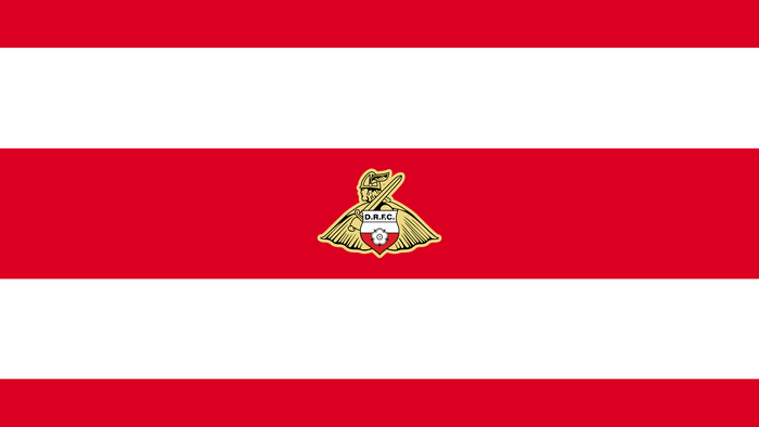 Doncaster Rovers F.C. Flag with Emblem