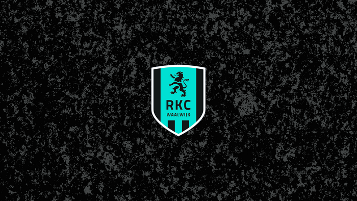 RKC Waalwijk Soccer Logo Dark Grunge Background