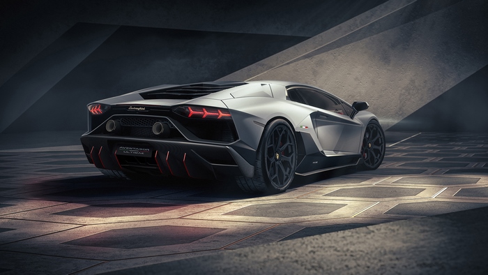 Lamborghini Aventador LP 780-4 Ultimae 4K Supercar