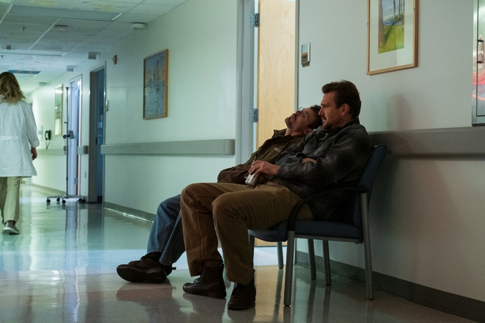 Our Friend: Jason Segel and Casey Affleck in hospital