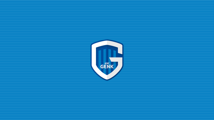 K.R.C. Genk Soccer Emblem