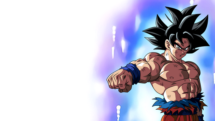 Goku Powerful Stance Dragon Ball Super