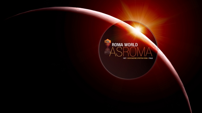 A.S. Roma World Logo Sunrise