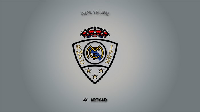 Real Madrid C.F. Soccer Club Logo Emblem