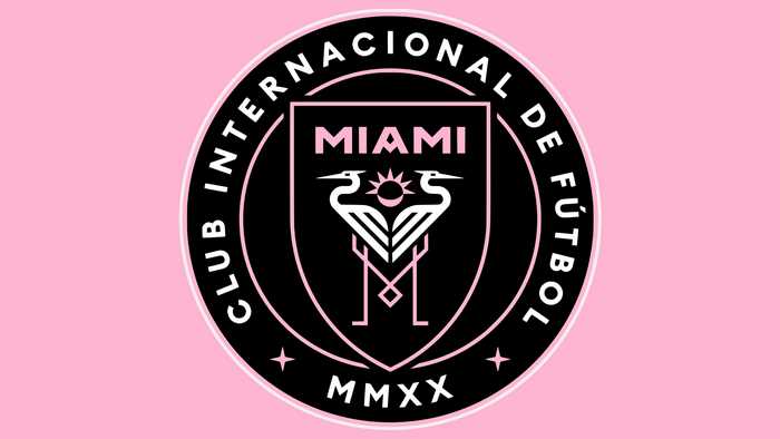 Inter Miami CF Logo Pink 4K