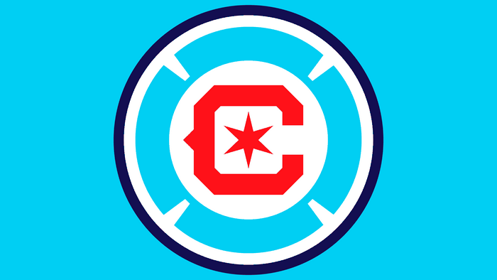 Chicago Fire FC Soccer Club Logo