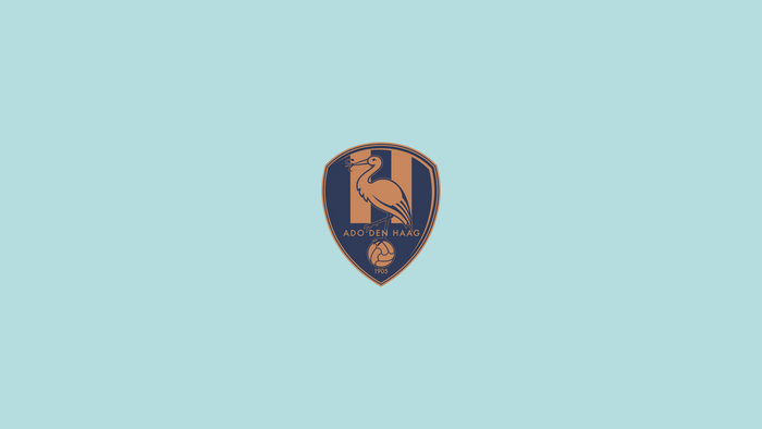 ADO Den Haag Soccer Club Logo Emblem