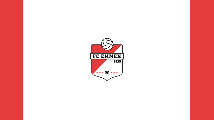 FC Emmen Soccer Club Logo Emblem