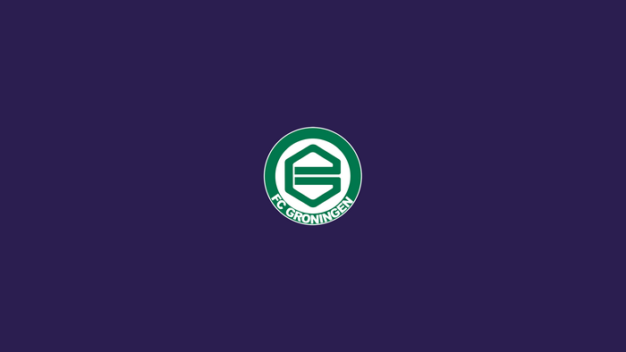 FC Groningen logo on purple background