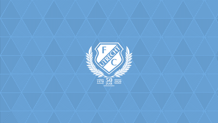 FC Utrecht 50 Year Anniversary Soccer Emblem